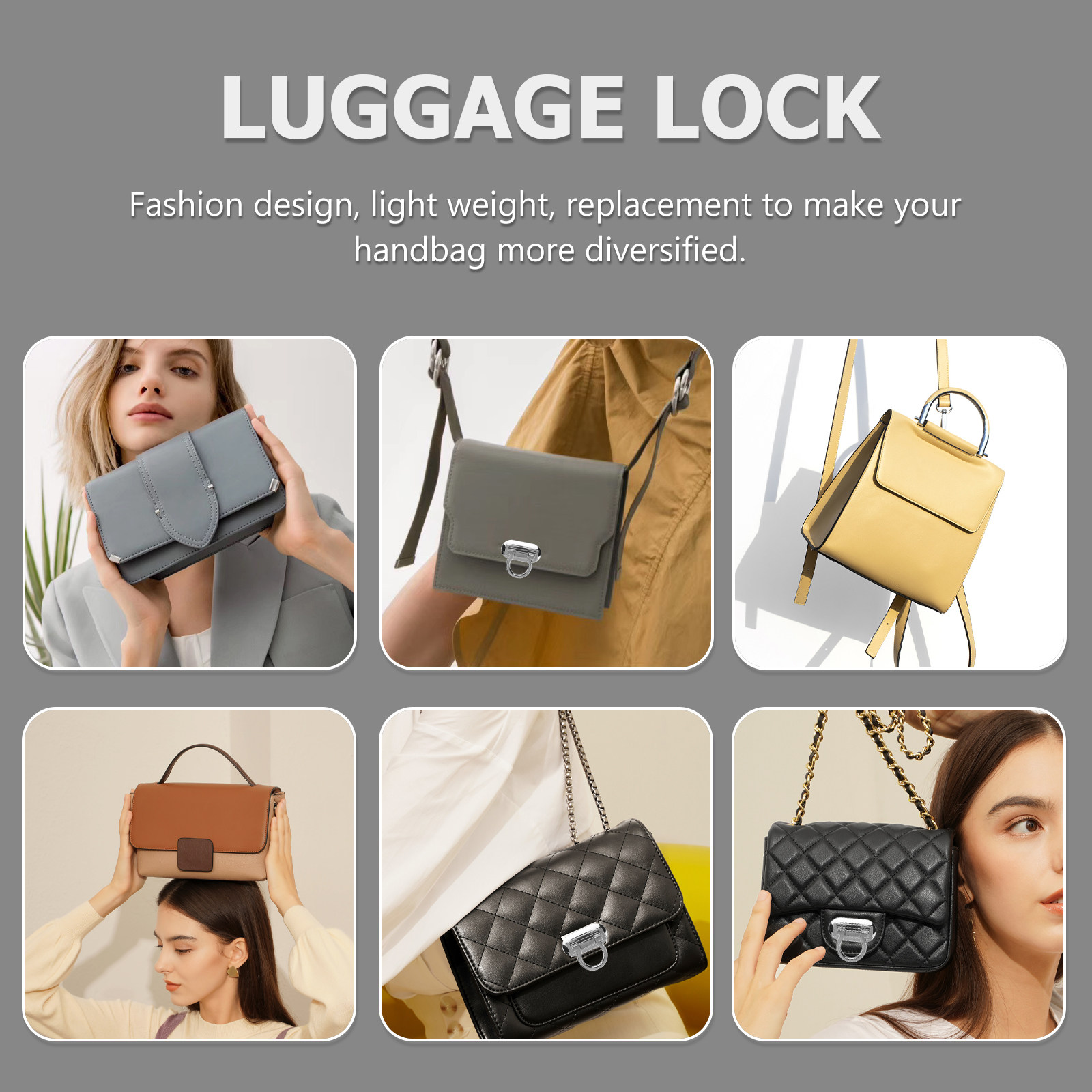 Travel Accessories Ideas - 고급 주조 합금 소재의 4개 세트