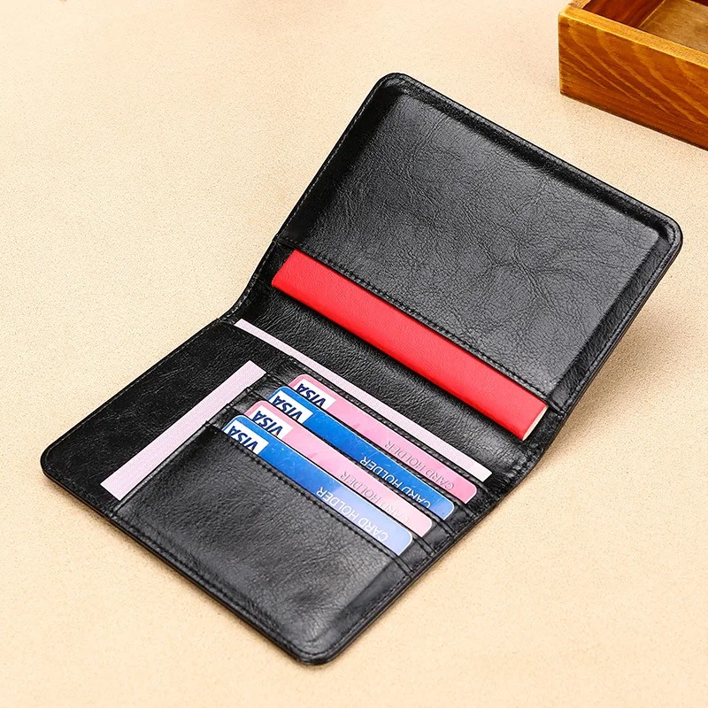 유니섹스 정품 가죽 여권 커버 RFID 차단 남자 여권 - Travel Accessories Wallet 리뷰 및 가격