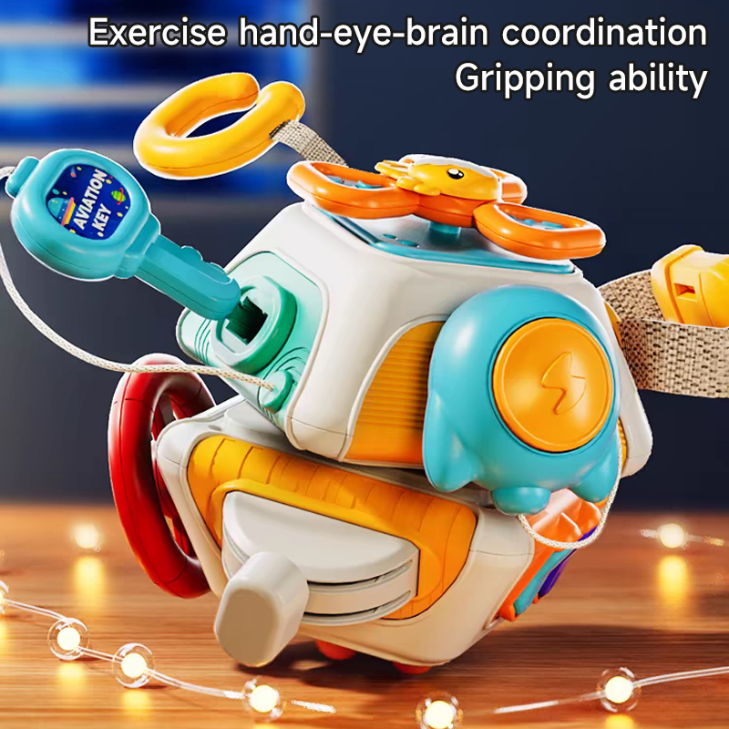 몬테소리 감각 장난감, 아기 활동 큐브, 비지 볼 여행 - Travel Accessories Baby 리뷰 및 가격
