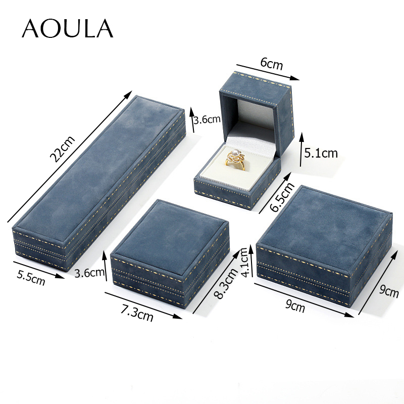 럭셔리 반지 귀걸이 펜던트 목걸이 쥬얼리 선물 포장 보 - Travel Accessories Jewelry 리뷰 및 가격