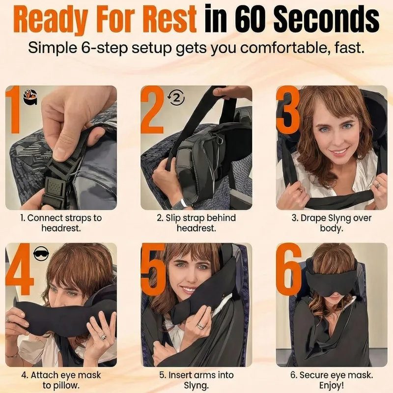 3-in-1 항공기용 수면 보조 시스템: 메모리폼 소재 - Travel Accessories Long Flight 리뷰 및 가격
